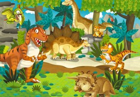 Fototapeta - Dinozaury (196x136 cm)