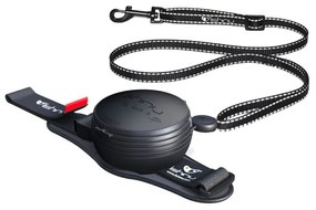 Czarna smycz w rozmiarze XS 3 3in1 – Lishinu