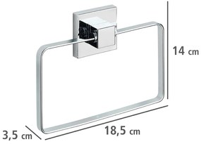 Wieszak łazienkowy QUADRO, Vacuum-Loc, WENKO