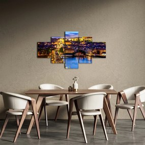 Obraz - Most Karola, Praga, Czechy (125x70 cm)