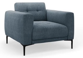 Ciemnoniebieski fotel Bemy – Micadoni