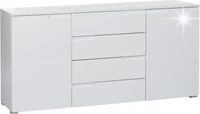 Szafka SPICE, błyszcząca biel