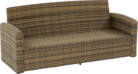 Zestaw rattanowy SANTORINI dla 5 osób (brązowy)