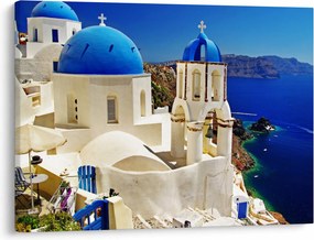 Obraz - Santorini, Grecja (70x50 cm)