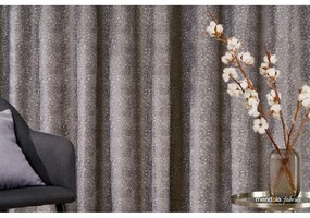 Szara zasłona 140x260 cm Marciano – Mendola Fabrics