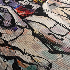 Obraz - Jazzowa noc (170x50 cm)