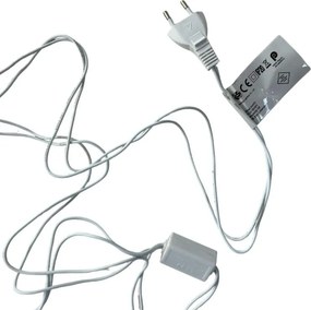 Świąteczna dekoracja LED w oknie - Bałwan - 40 cm