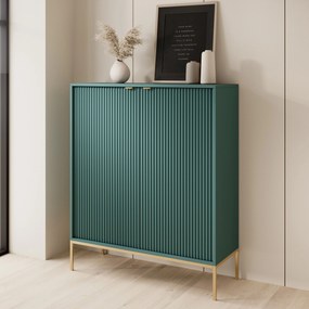 Komoda STELLARE 104 cm do Salonu Sypialni Odcienie zieleni
