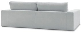 Jasnoszara sztruksowa sofa 274 cm Leonard – Bobochic Paris