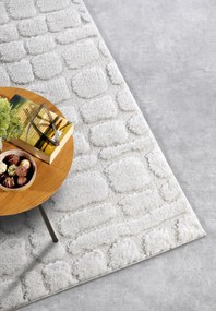 Dywan nowoczesny Gallery 3D  kremowy 160 cm x 235 cm