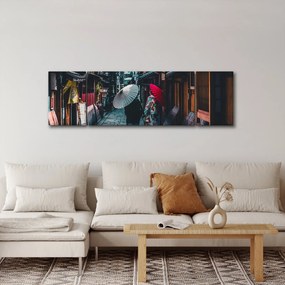 Obraz - Spacer po Tokio (170x50 cm)