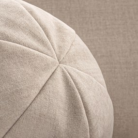 Sofa z Funkcją Spania SORENO Beżowa Nowoczesna