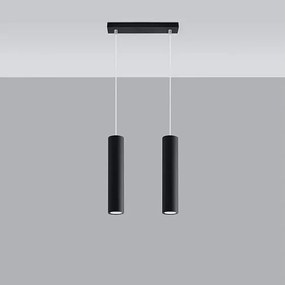 Lampa wisząca LAGOS 2 czarna