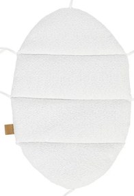 Biały kokon dla niemowląt 47x70 cm – Meowbaby