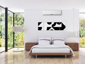 Obraz - Abstrakcja geometryczna N⁰1 (170x50 cm)