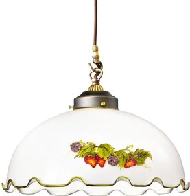 Kolarz 731.32.115 - Żyrandol na lince NONNA 1xE27/75W/230V śr. 36 cm wino/truskawki