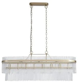 Searchlight 11400-8GO - Żyrandol na łańcuchu LARA 8xE27/60W/230V