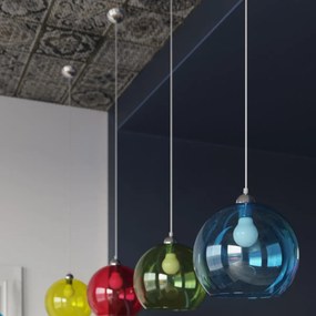 Lampa wisząca BALL transparentna SOLLUX  LIGHTING