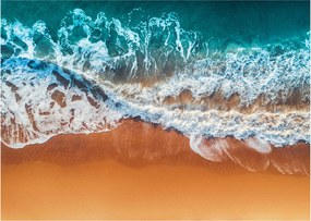 Obraz na szkle plaży morskiej (70x50 cm)