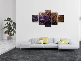 Obraz - Teksturowana abstrakcja (125x70 cm)