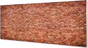 Szkło do Kuchni na Ścianę Wyrazista Ściana z Cegły