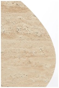 Brązowy stolik 72x90 cm Mahelona – Light &amp; Living