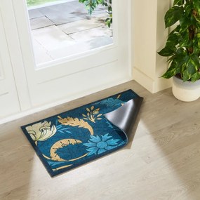 Wycieraczka 50x80 cm William Morris Blue – Artsy Doormats