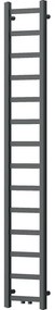 Mexen Bolt grzejnik łazienkowy 1800 x 300 mm, 351 W, antracyt - W126-1800-300-00-66