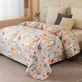 Narzuta na łóżko WILDFLOWERS, kolorowy Rozmiar: 170 x 210 cm