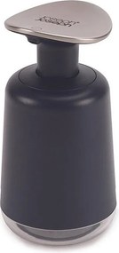 Dozownik do mydła Joseph Joseph Presto™, pompa ze stali nierdzewnej, łatwa w obsłudze przy użyciu nadgarstka, ciemnoszary, pojemność 250 ml