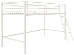 Białe podwyższone łóżko dziecięce 90x200 cm Jodie – Støraa