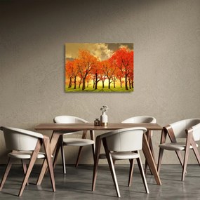 Obraz na szkle - Jesień (70x50 cm)