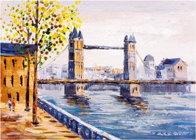 Obraz - Obraz miasta (70x50 cm)