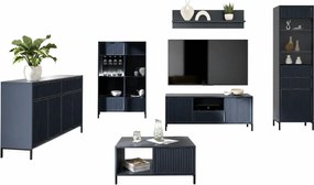Komplet mebli do salonu z ławą indigo E9-B17