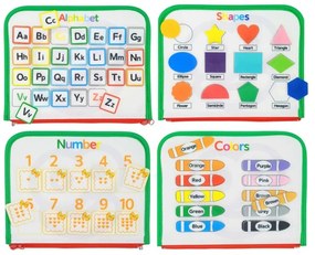 Woopie  edukacyjna książeczka walizka montessori -  edycja świąteczna