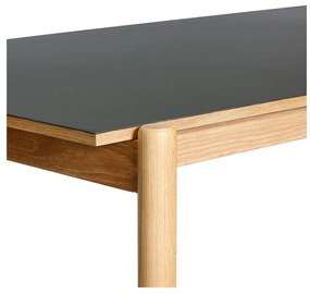 Stół z litego drewna dębowego 107x190 cm Oblique – Hübsch