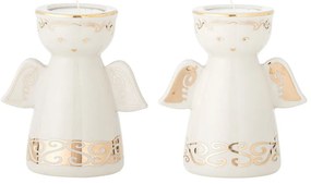 Kamionkowe świeczniki na świeczkę typu tealight zestaw 2 szt. Faella – Bloomingville
