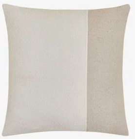 Kwadratowa Poduszka 45x45 Cm Z Bawełny Louisa Biała - Nature - Sklum