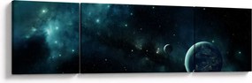 Obraz - Życie w kosmosie (170x50 cm)