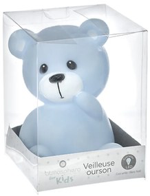 LED dziecięca lampka nocna TEDDY 10x13,5 cm - różne kolory Kolor: Niebieski