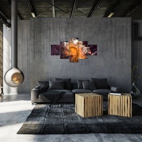 Abstrakcyjny obraz - kosmos (125x70 cm)