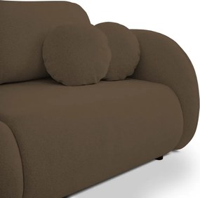 Sofa LOOP z funkcja spania i pojemnikiem BRĄZOWY RAVEN 45