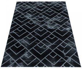 Dywan nowoczesny Naxos mozaika brązowo-szary 160 cm x 230 cm