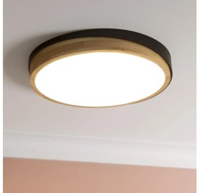 Brilliant - LED Plafon ściemnialny BAARLO LED/24W/230V śr. 35 cm czarny