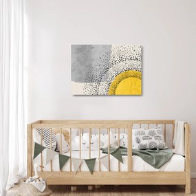 Obraz na szkle - Abstrakcyjny Obraz na szkle plaży N⁰3 (70x50 cm)