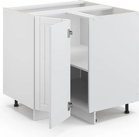 Szafka narożna biały domek wiejski 80.5x60x82 fame-line