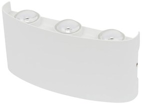 Kinkiet lampa wisząca LED elewacyjny metalowa AT86-3KL-White