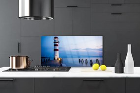 Szkło Dekoracyjne do Kuchni Wieża Latarni Morskiej