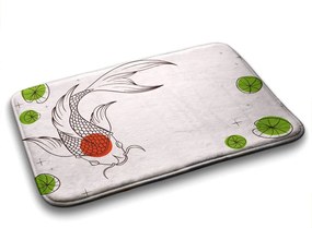 Dywanik pod prysznic Dywanik pod prysznic Karpie Koi Rybki