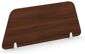 Parawan stołowy MIRELLI, 800 x 300 mm, orzech